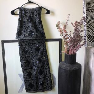 EXPRESS CROP TOP AND SKIRT